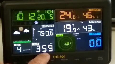 Fjw4 метеостанция
