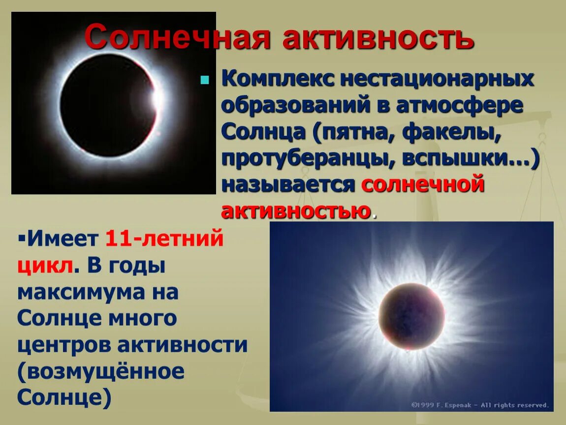 Как называется атмосфера солнца