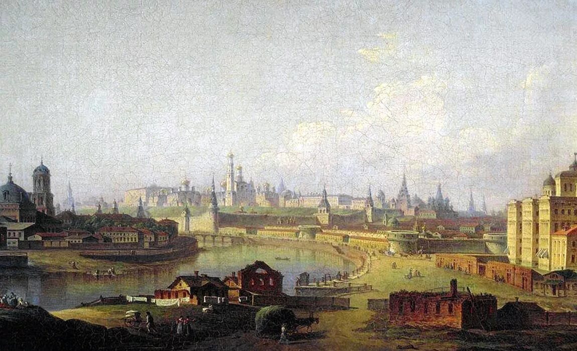 Вид Московского Кремля 1818 м.н.Воробьева. М Н Воробьев вид Московского Кремля 1818. Картина Воробьева вид Московского Кремля 1818.