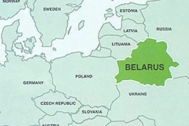 Белоруссия на карте Европы с границами государств. Белоруссия на карте Европы с границами. Беларусь на карте Европы с границами государств.