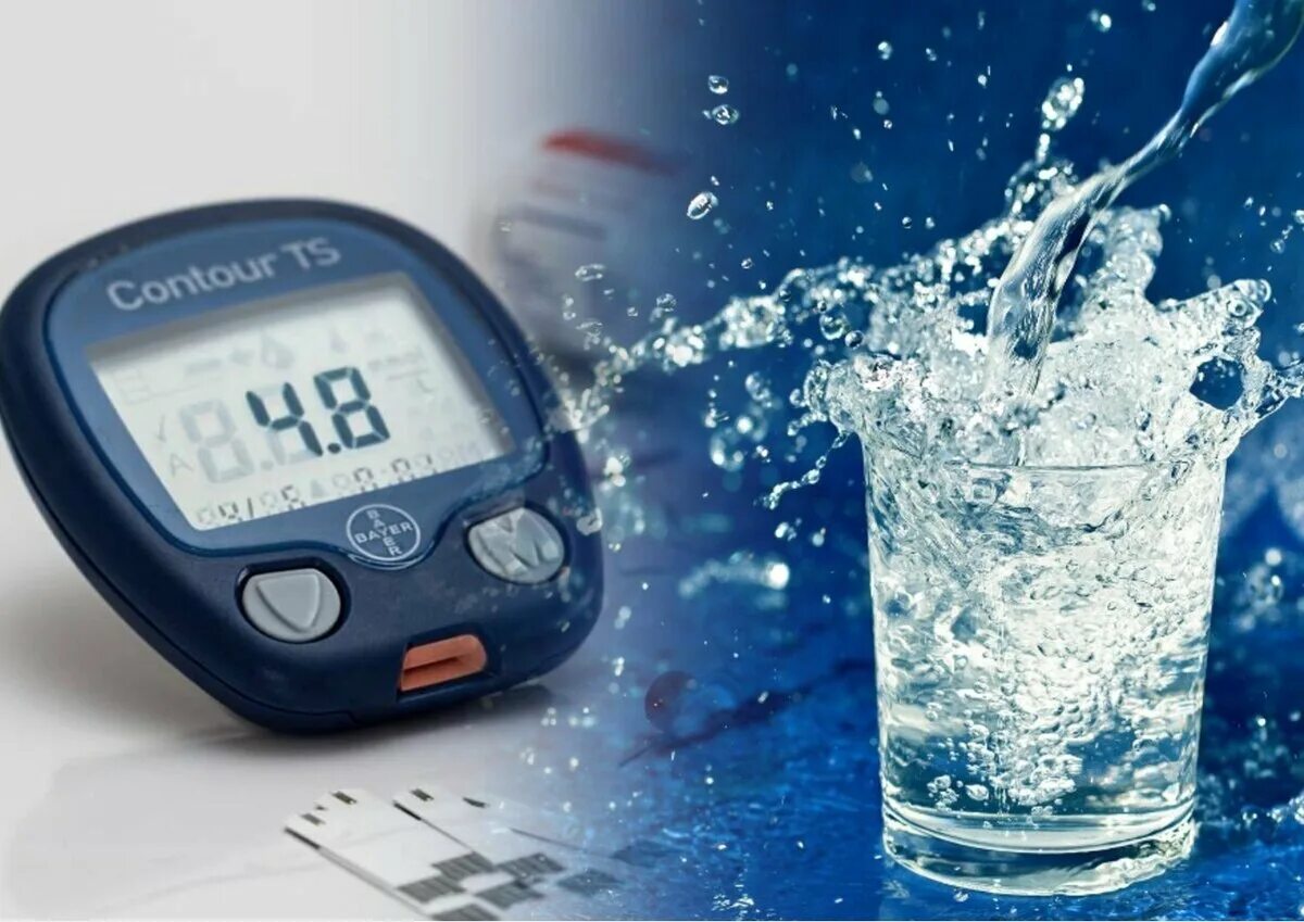 Диабет. Сахарный диабет и вода. Полезная вода. Минеральная вода для сахарного диабета.