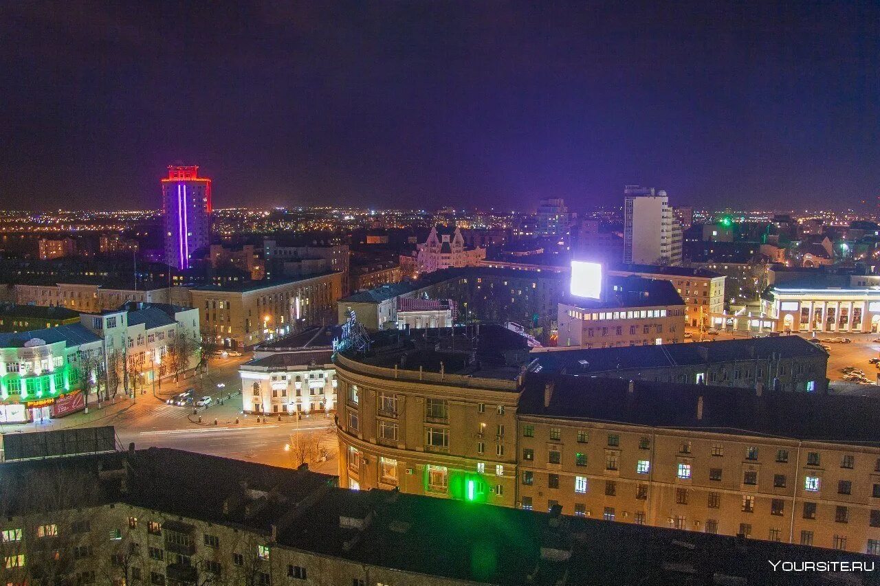 Самый центр воронежа. Ночной центр воронежа. воронеж центр города. центр воронежа ночью. воронеж с высоты.