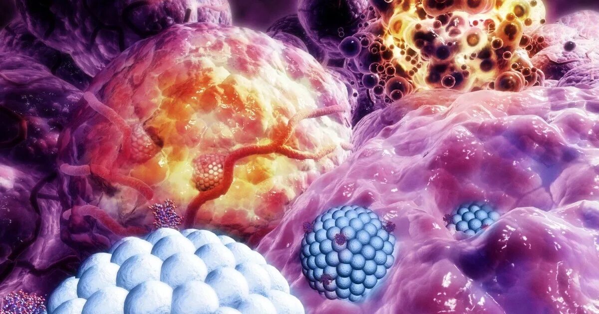 Регенерация клеток с нанотехнологиями. Опухолевые клетки. Наночастицы в онкологии. Питание раковой клетки