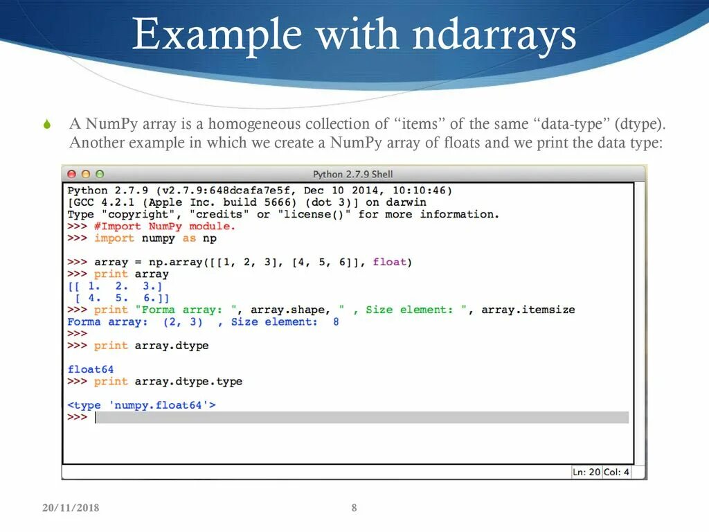 Numpy data. Float в питоне. Тип данных Float в питоне. Типы данных numpy питон. Форма массива numpy.