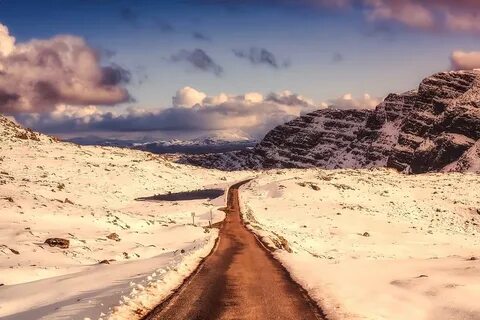 Snow roads