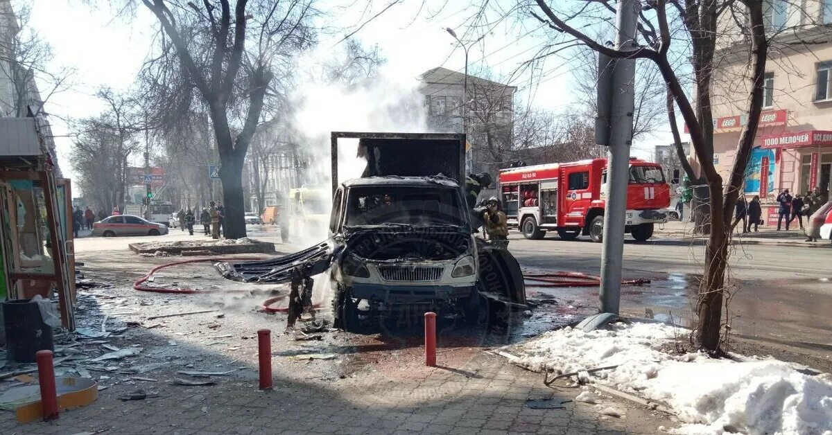 В донецке взорван штаб