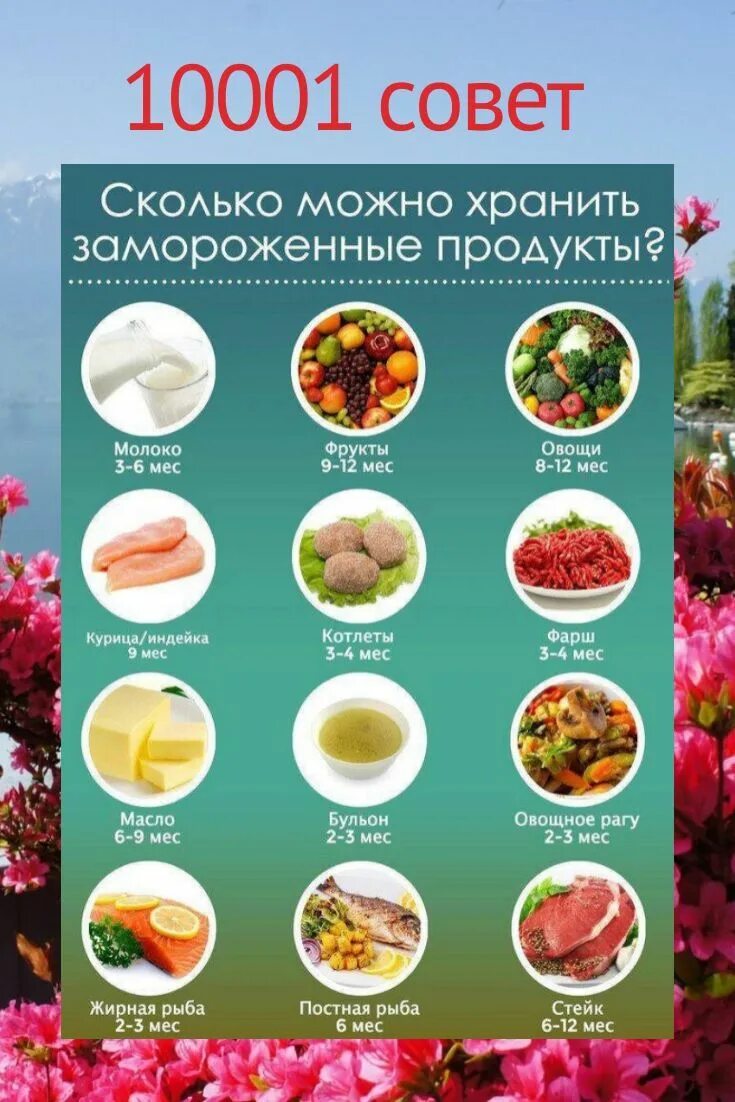 Как долго сохранить продукты. Скол можно хранить замороженны. мрк хранения заморожены овожей. сколько хранить замороженные продукты. сколько продукты хранятся в заморозке.