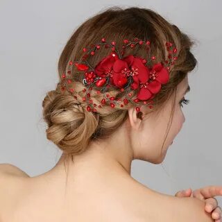 Заколка цветок для волос