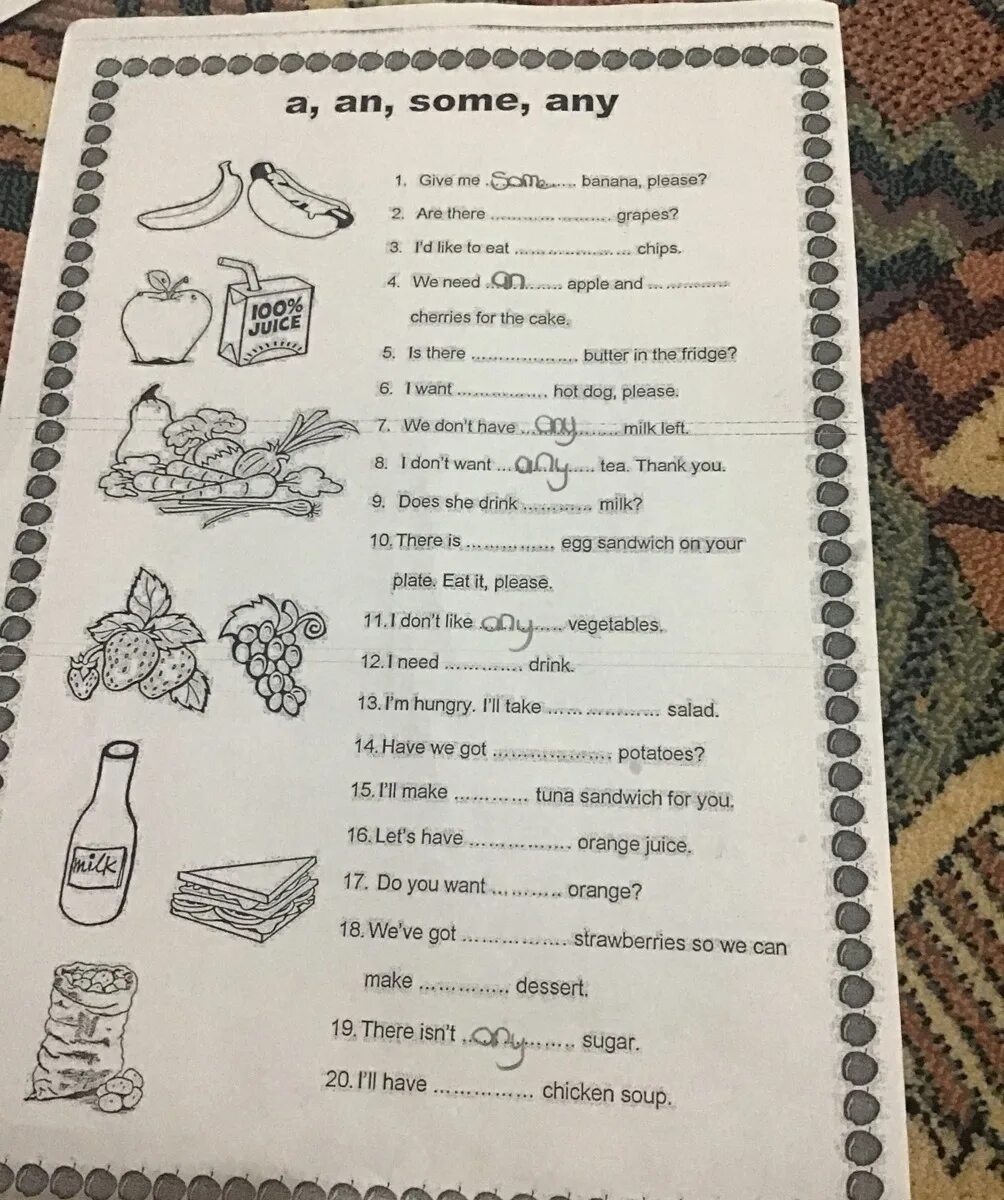 Give me banana please are there grapes. Some any how much how many правило. a an some any give me banana please. give me banana please. i&#039;d like to eat chips..