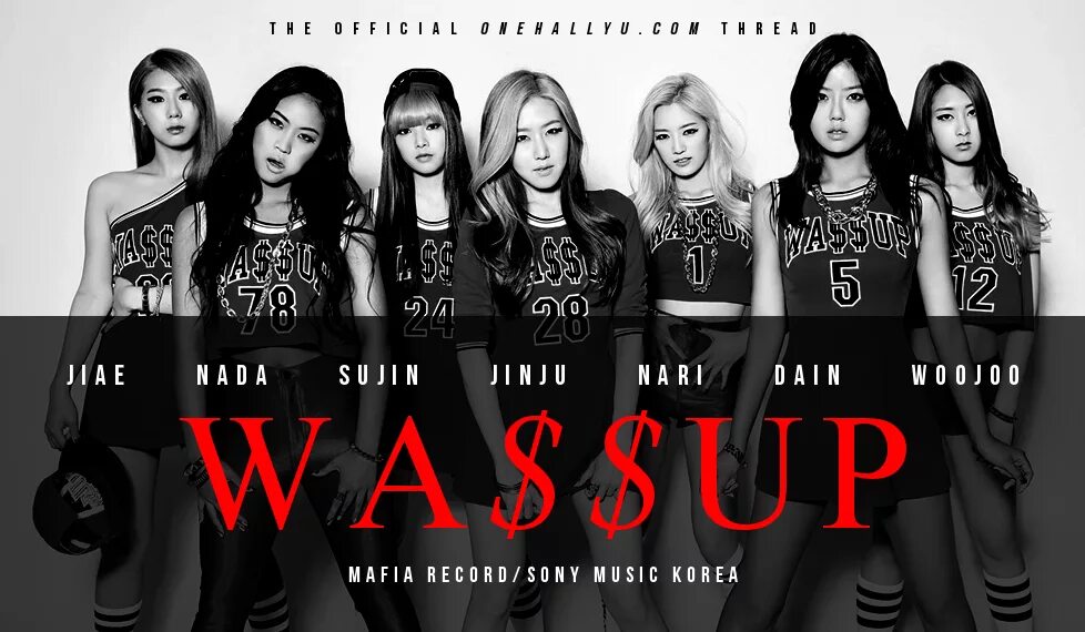 Up kpop. Группа wassup. WA$$up корейская группа. Wassup kpop. Группа wassup участниц.