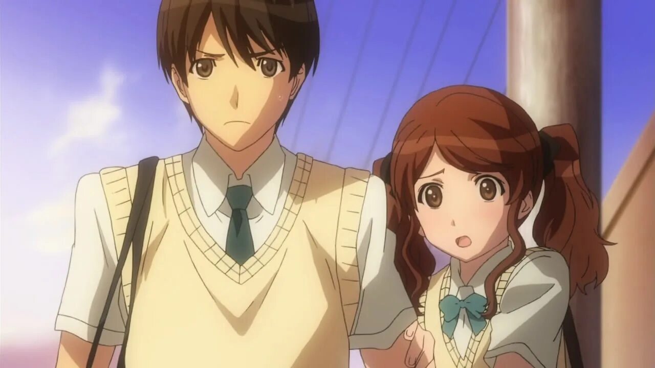 Полнометражные романтика. Аниме романтика школа с поцелуями. Аниме романтика школа с поцелуями. Магия напрокат аниме поцелуй. Аниме парочки.