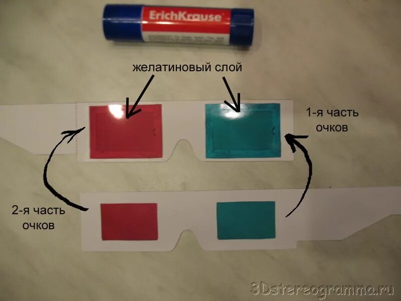 Как сделать очки. 3д очки своими руками. три д очки своими руками. анаглифные 3d очки своими руками. очки 3d схема.