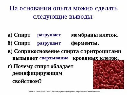 На основании опыта