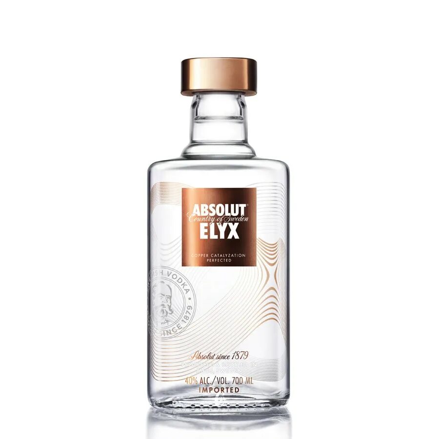 Absolut Elyx, 42,3%. Absolut gold