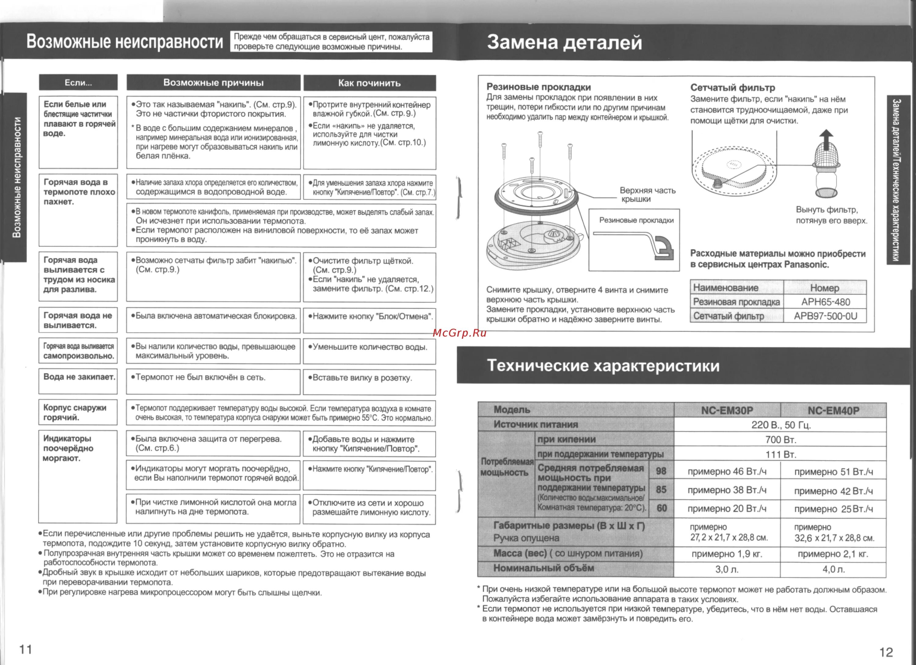 Ошибка термопота. Термопот панасоник nc-em30p. panasonic nc-em40p схема электрическая. списание термопота причины. причины поломки термопота для списания.