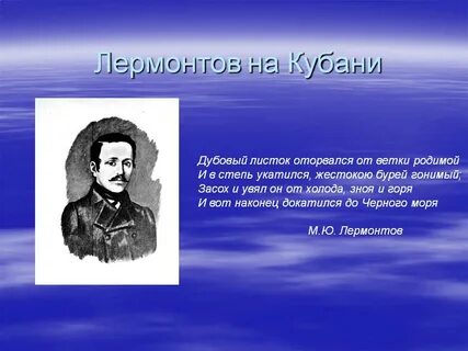 Степь лермонтов
