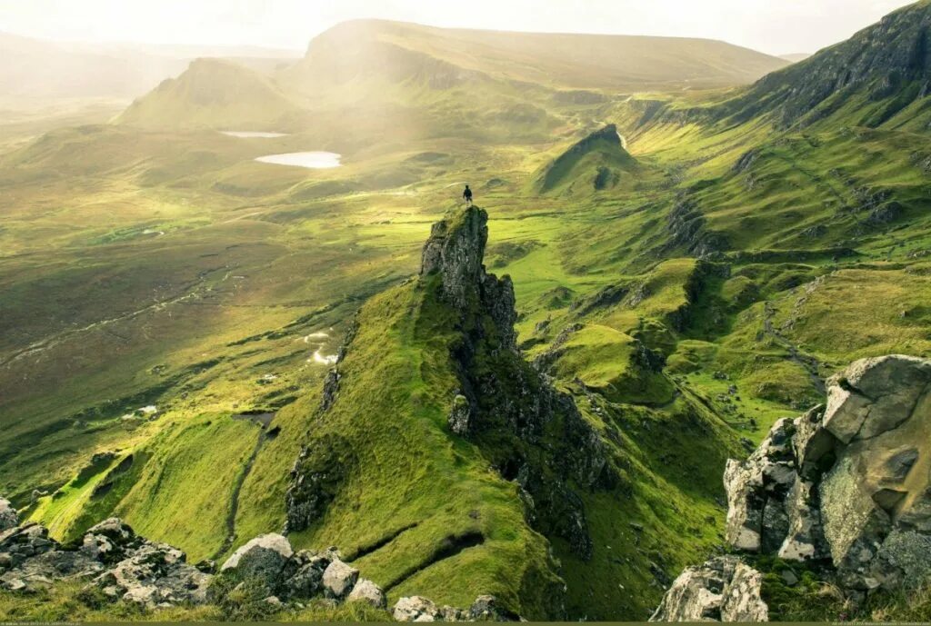 Фото. Остров Скай, Шотландия. Куиранг остров Скай. Долина фей остров Скай Шотландия. Куиранг Шотландия.