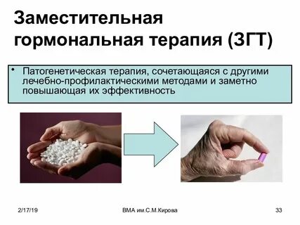 Гормонально заместительная