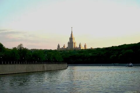 Водный река москва