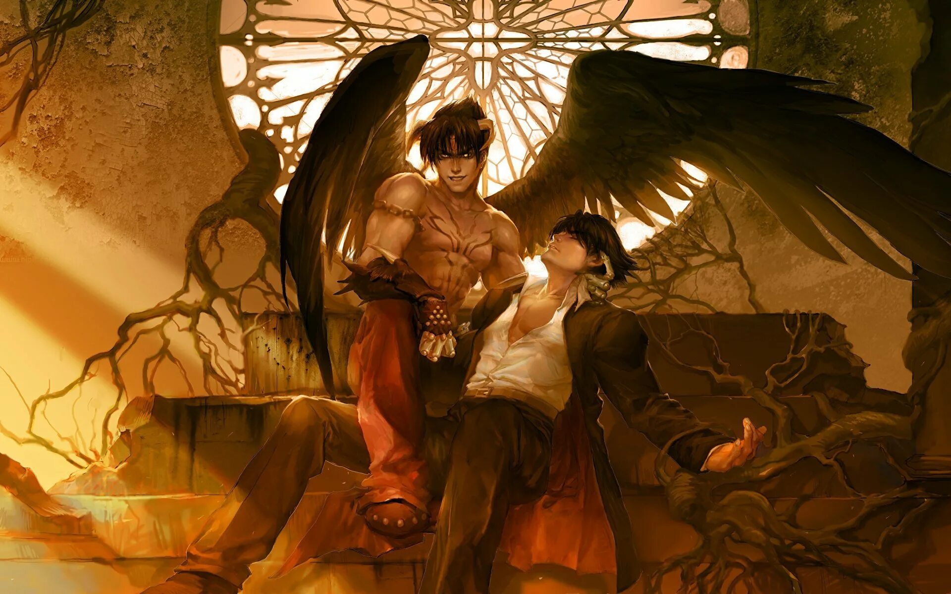 Демон не человек песня. Devil Jin. Jin Kazama Devil. Jin Kazama 4.