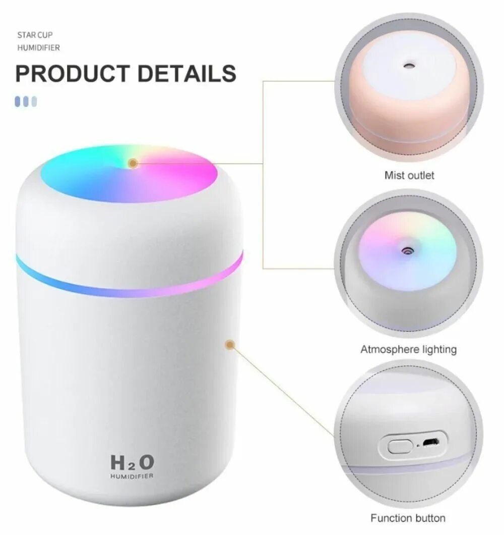 Увлажнитель воздуха h2o Humidifier. Увлажнитель воздуха USB colorful Humidifier. Увлажнитель воздуха Humidifier 300 мл. Мини-увлажнитель воздуха с подсветкой Humidifier h2o DQ-107. Colorful humidifier инструкция