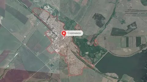 Карта сорочинск с номерами домов