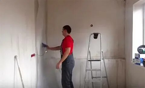 Шпаклевка стеклохолста на стены