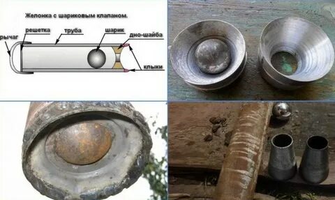 Как сделать желонку для скважины