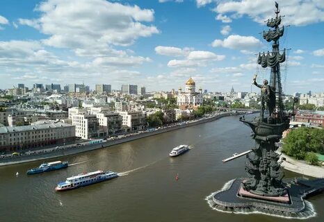 Moscow stands on the river