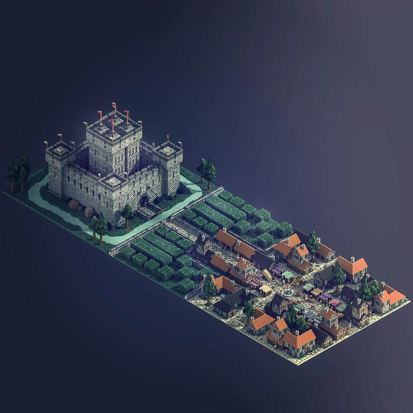 3d building game
