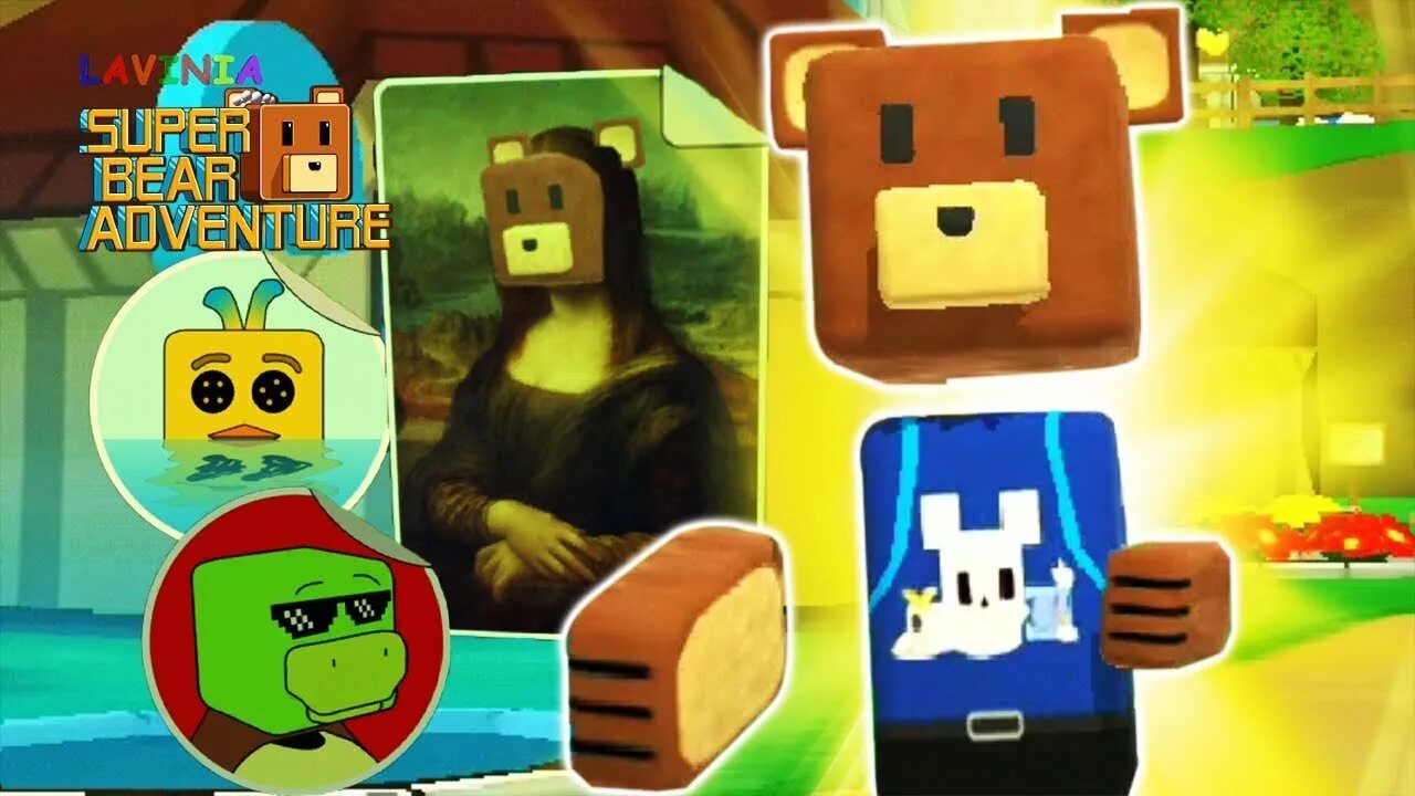 Как найти все стикеры в super bear. Супер беар адвенчер стикеры. стикеры в игре super bear adventure. super bear adventure стикеры. супер мишка игра.