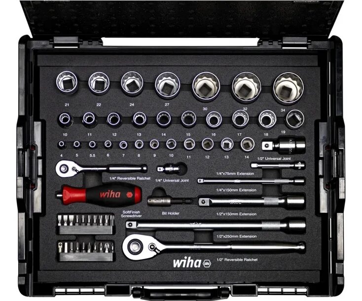 L tools. Инновационный инструмент. Инструмент Lone. Stub head model 5pcs. Incl Organizer.