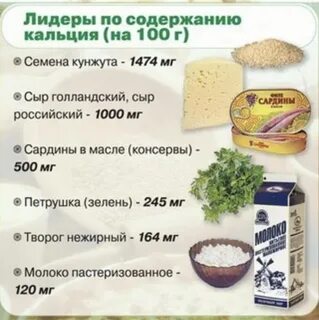 Кунжут при остеопорозе