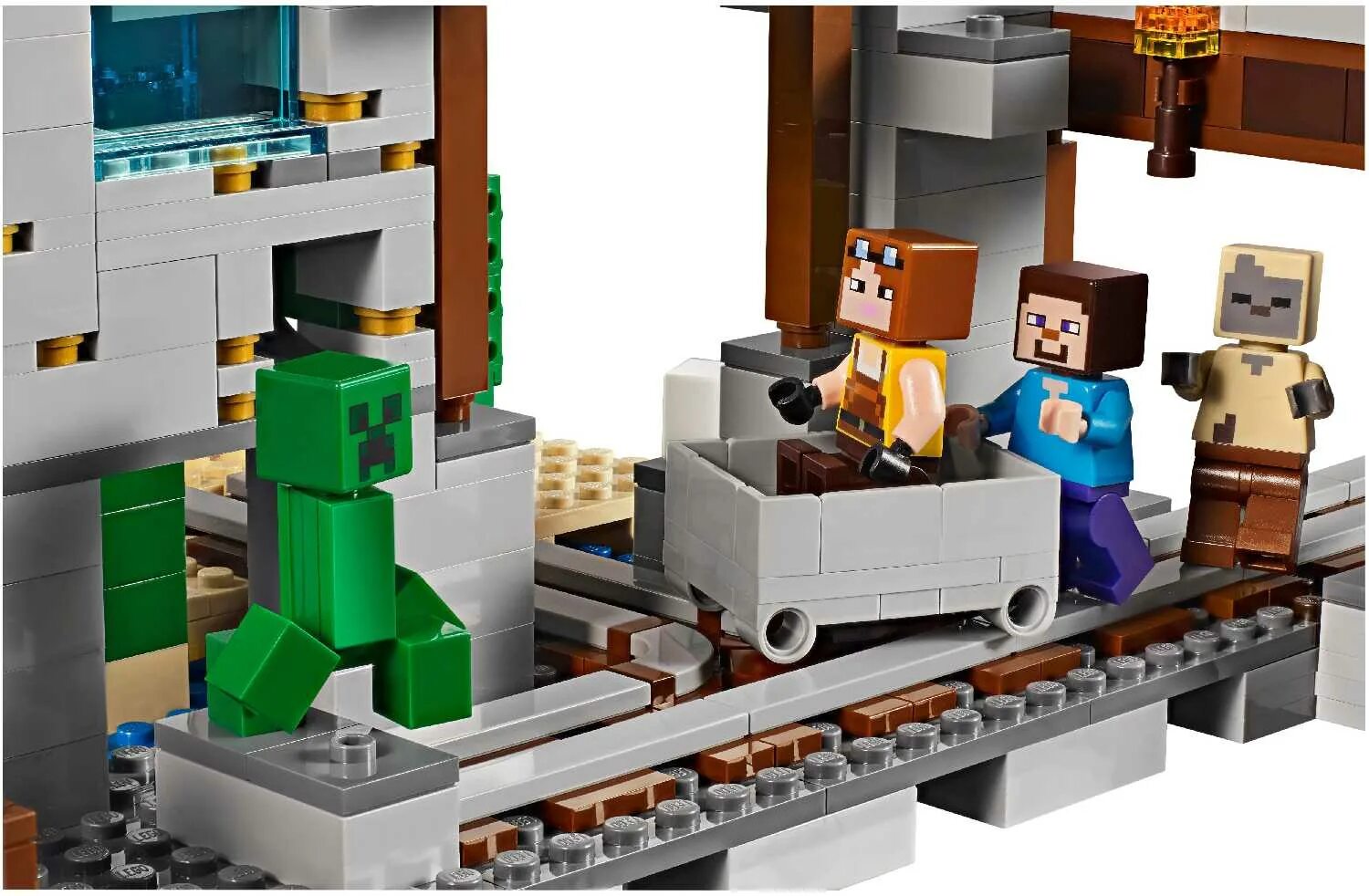 Лего майнкрафт шахта крипера. Шахта крипера. Лего 21155 шахта крипера. Lego 21155. Шахта крипера.