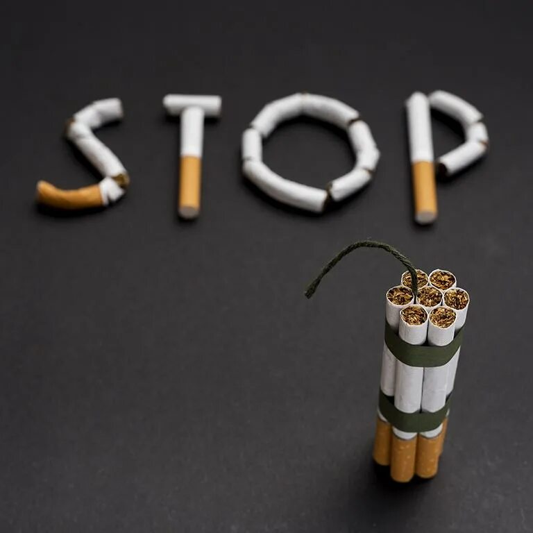 стоп сигарета.