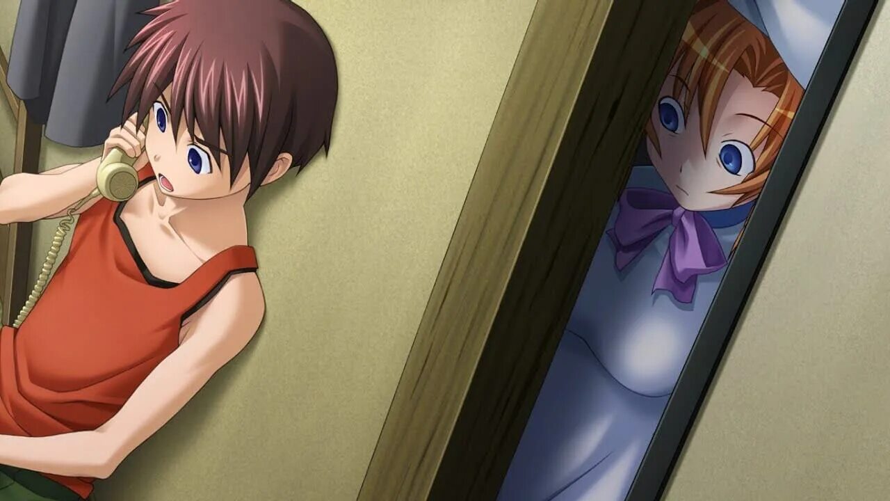 Higurashi Мацури. Цикады новелла. Рэна новелла. Higurashi when they Cry новелла. Новелла попробуй умолять