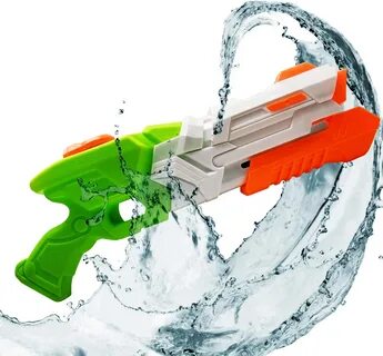 soler Double-barrelled Water Gun Squirt Guns Super Soaker Tube Blaster.