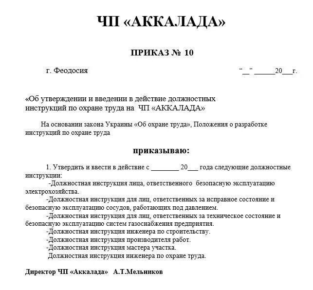 Приказ о введении должностной инструкции в действие. Приказ об утверждении должностной инструкции бухгалтера образец. Приказ об утверждении инструкций о охране труда. Распоряжение об утверждении инструкции по охране труда. Введено в действие распоряжение