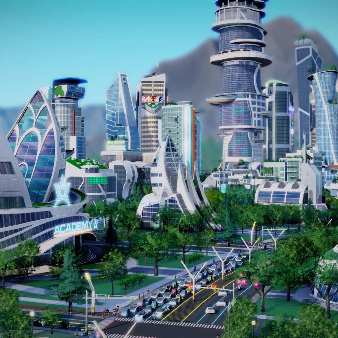 Что нужно чтобы стать городом. Симсити города будущего. Город в будущем. Будущий город. Город в далеком будущем.