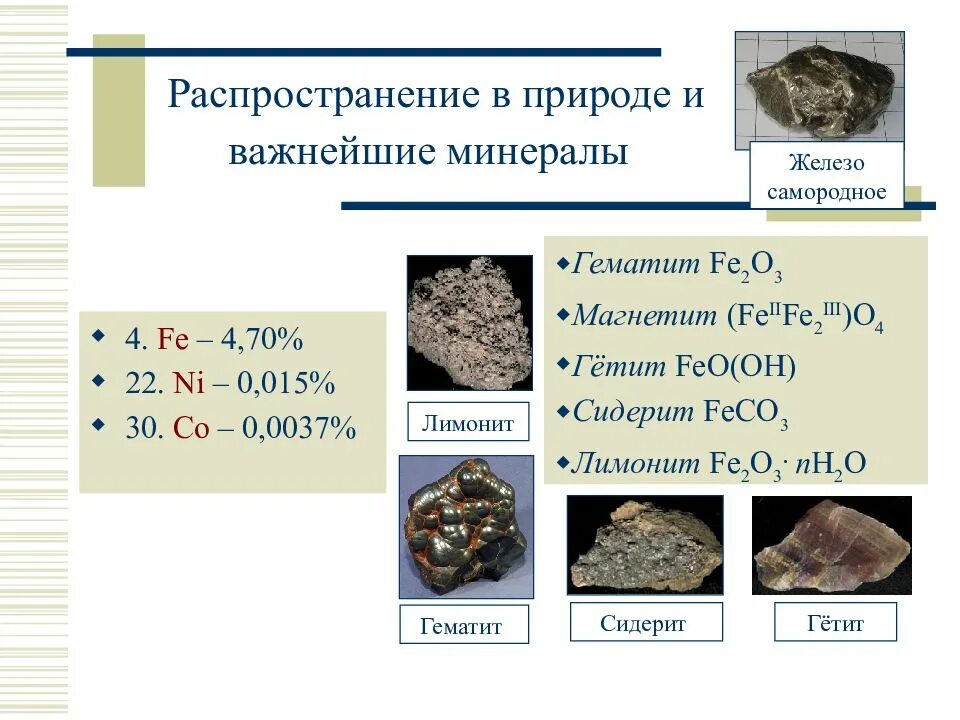 Кобальт твердость. Железо кобальт никель. железо кобальт никель презентация. минералы спутники железа. распространение золота в природе.