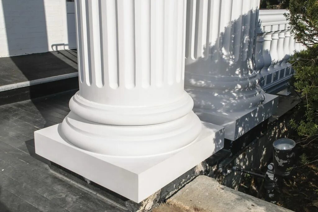Column base. Column basis. laminated composite column.