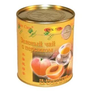 Зеленый чай с персиком