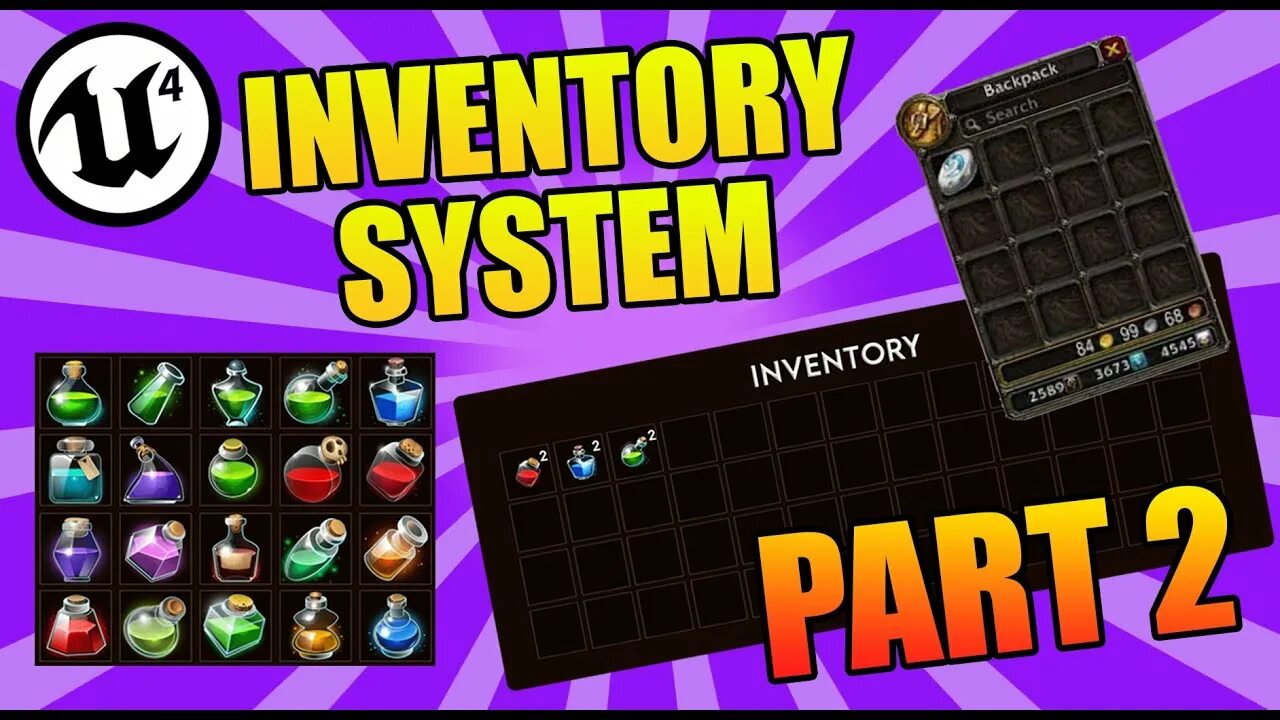 Inventory system. D4 Inventory.