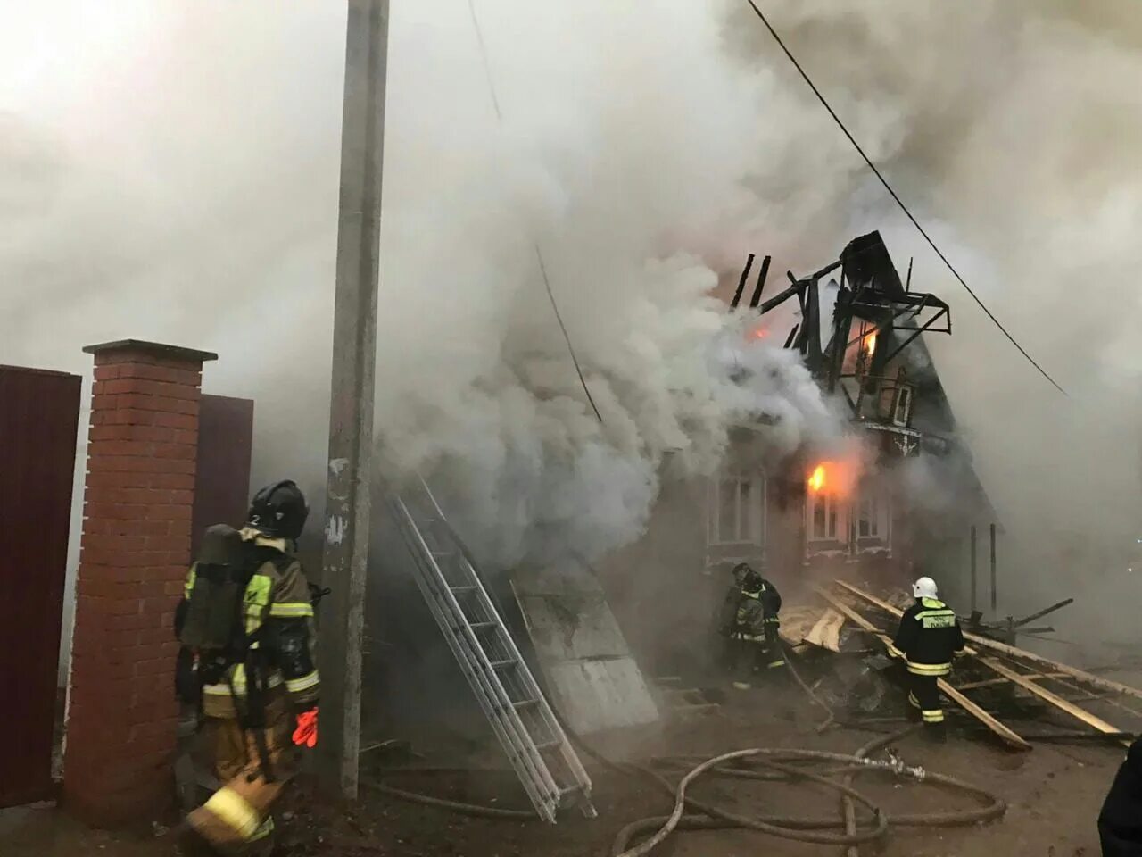 Что горит в ижевске сейчас