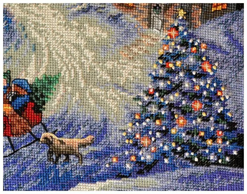 Dimensions мод. Дименшенс 08689. dimensions 08689. dimensions dms-08689 sleigh ride. вышивка дименшенс 08689.