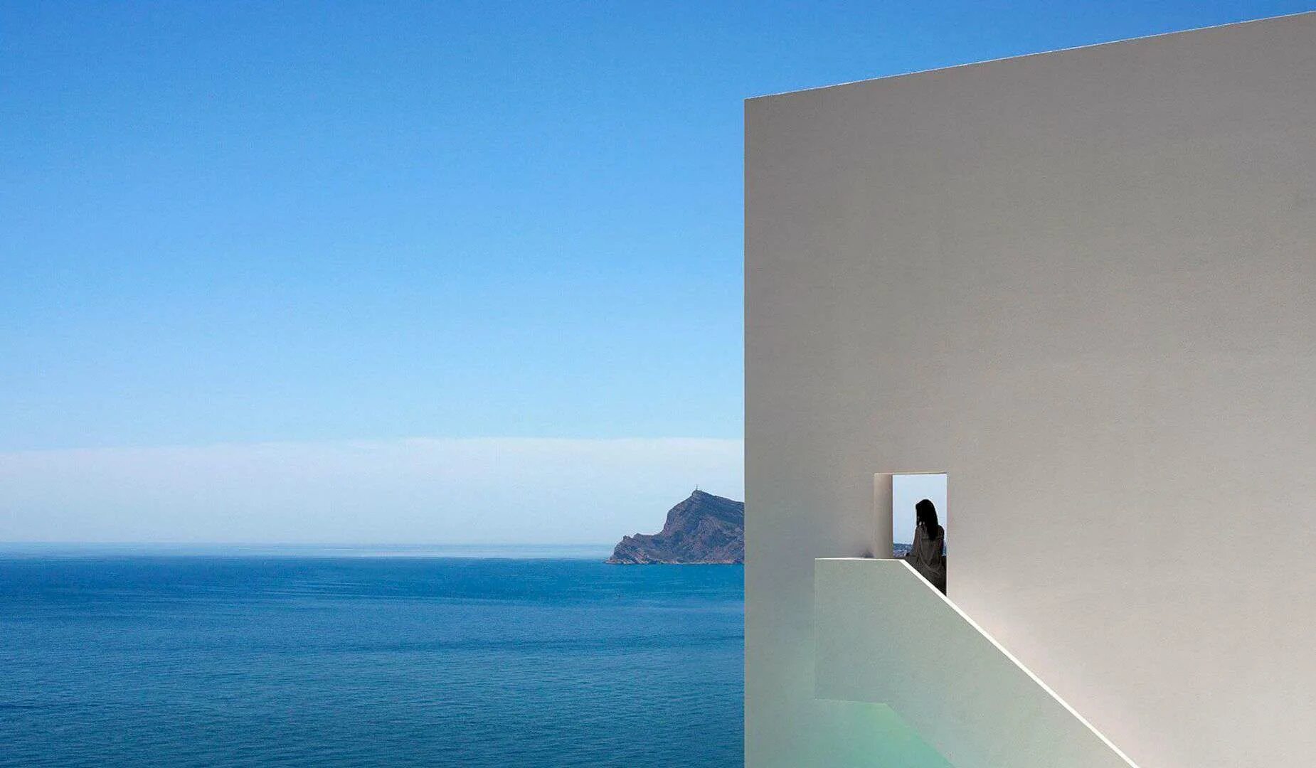 The cliff 4. Fran Silvestre дом на скале. Дом на скале (House on the Cliff) в Испании от fran Silvestre arquitectos.. Cliff House, Кальпе, Испания.