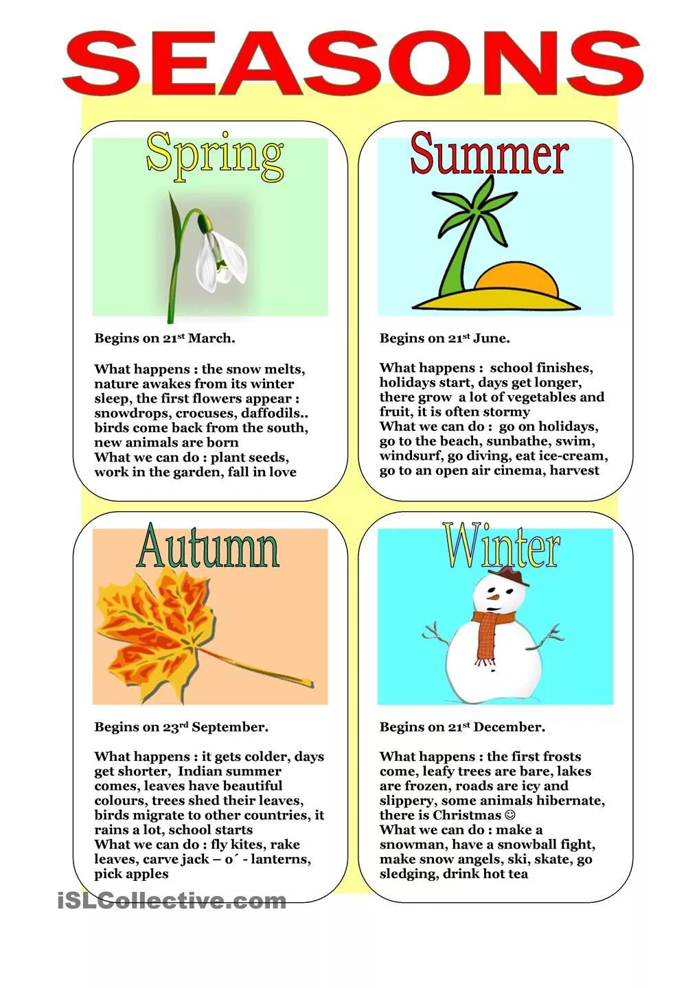 Времена года Worksheets. Seasons tasks for Kids. Seasons топик. Seasons Worksheets for Kids.