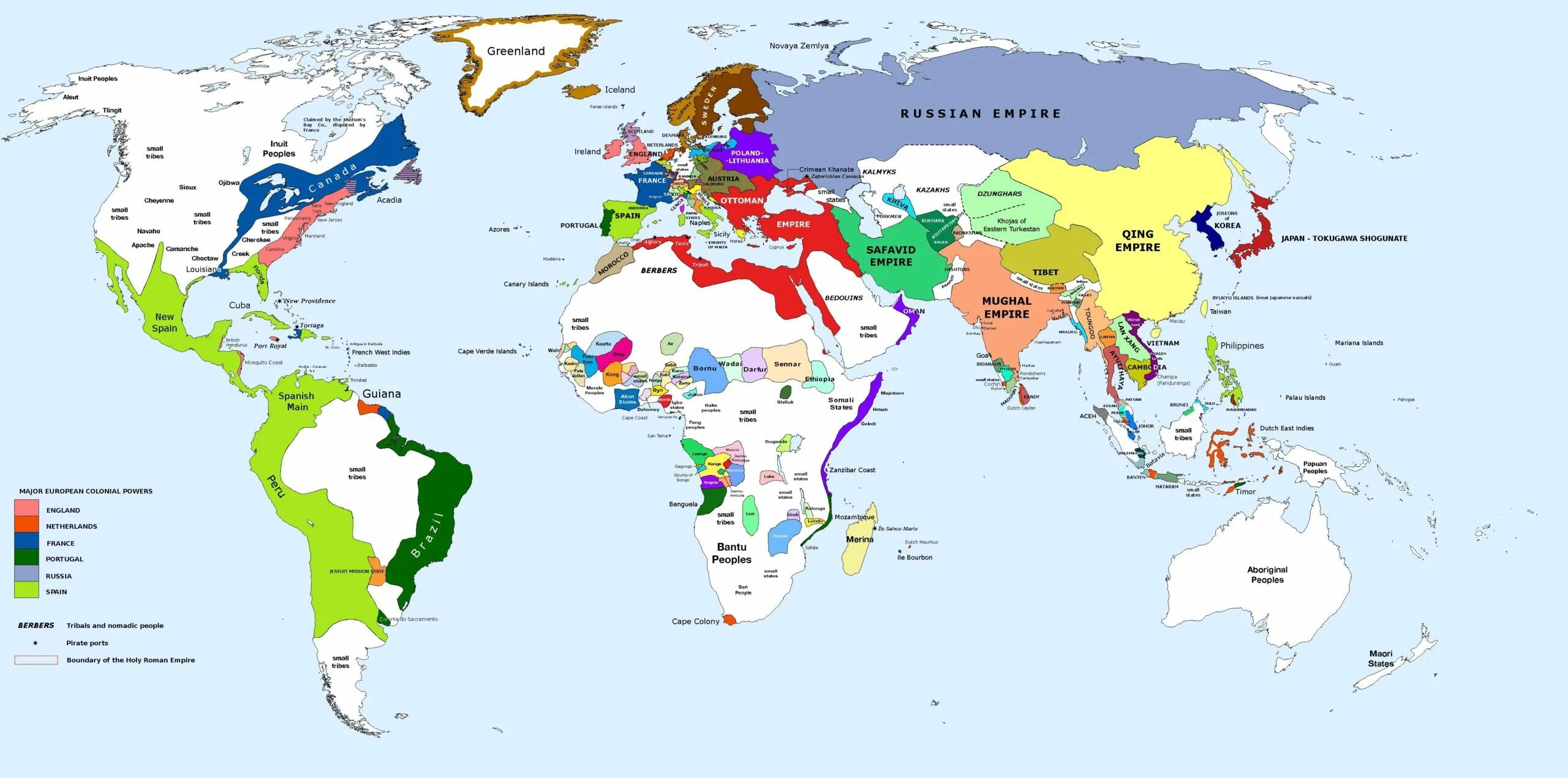 The oldest states in the world. The oldest states in the world