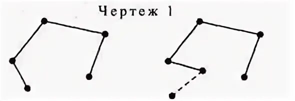 Постройте замкнутую ломаную состоящую из 5