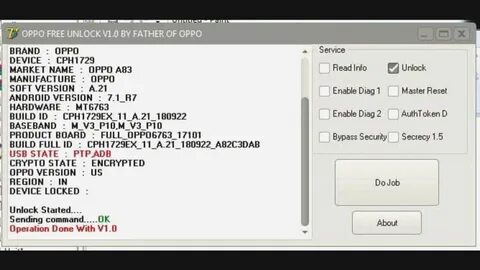 Unlock tool realme